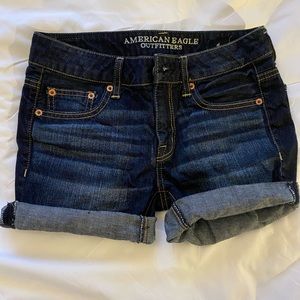 american eagle super stretch shorts